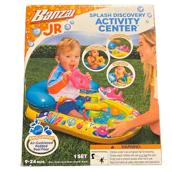 🌟NIB🌟 Banzal JR Splash Discovery Activity Center - Picture 1 of 16